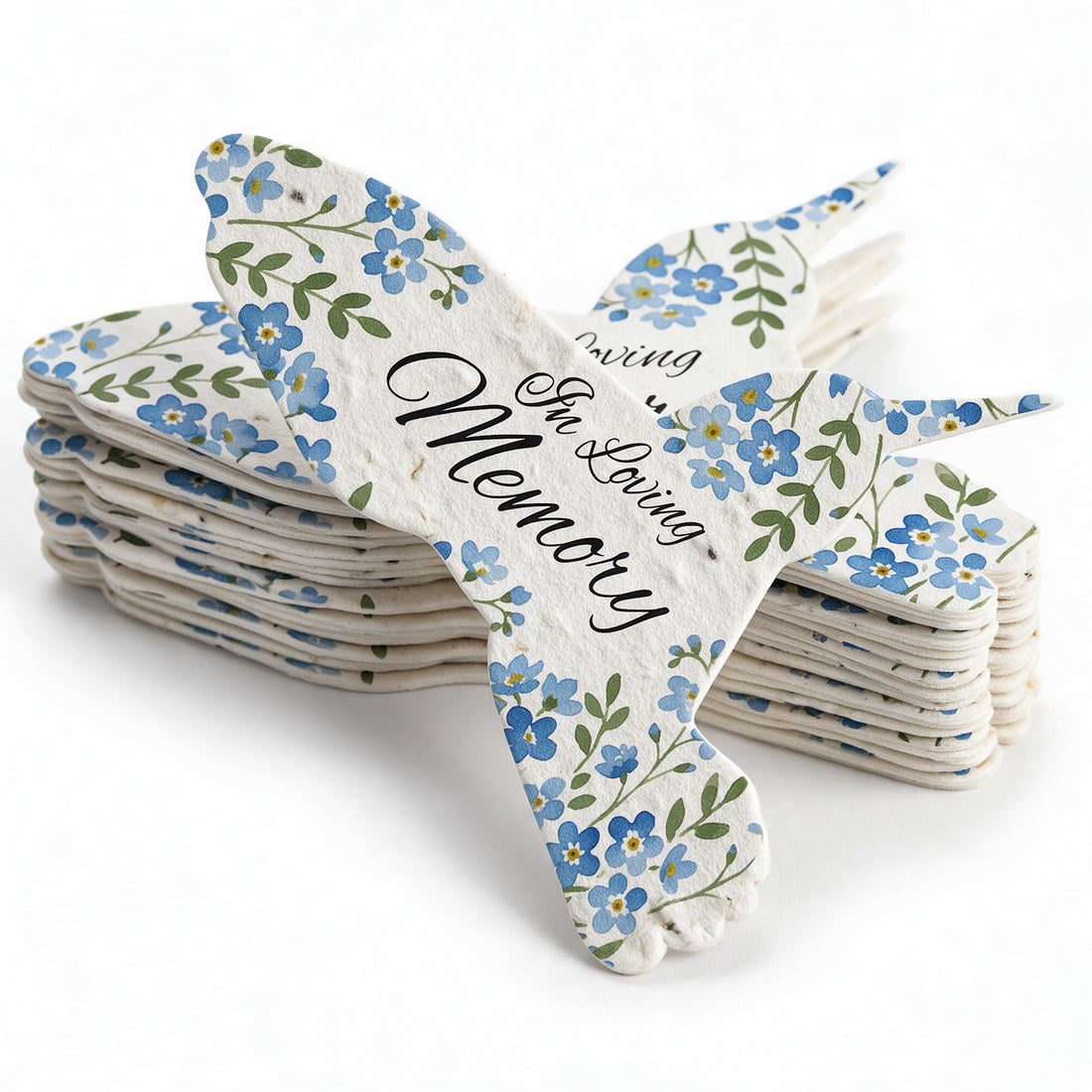 Forget Me Not Memorial Favors