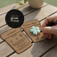 3D Green Butterfly Plantable Seed Paper- Set of 24- Seed Bloom Gifts