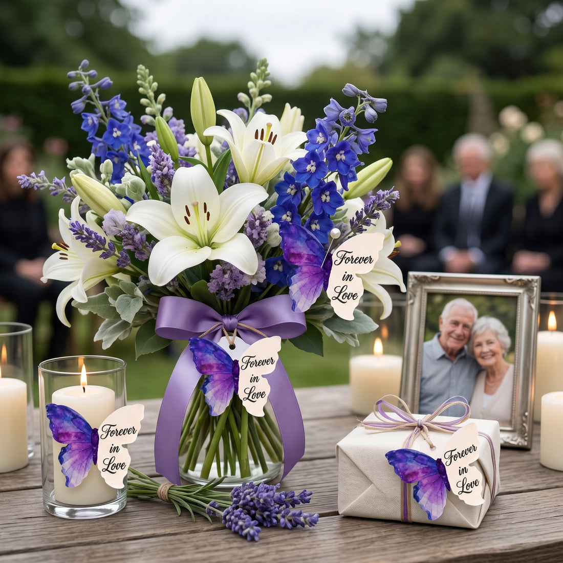 Bloom Butterfly Memorial Favors