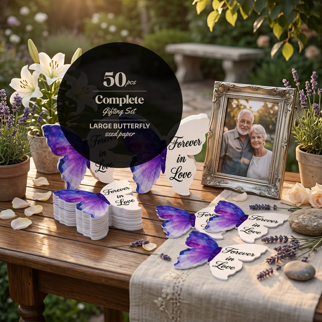 Bloom Butterfly Memorial Favors