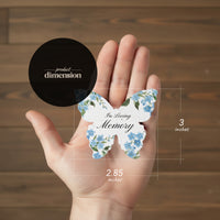 Forget Me Not Memorial Favors