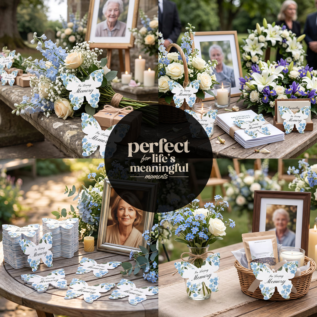 Forget Me Not Memorial Favors