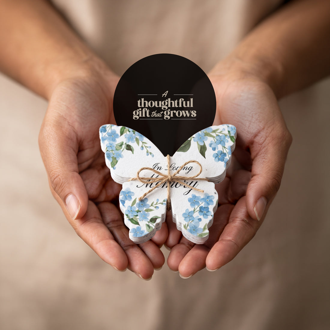 Forget Me Not Memorial Favors