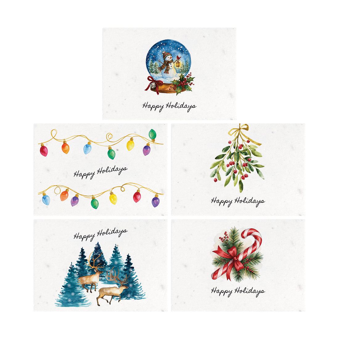 Bloom Illustrated Christmas Cards