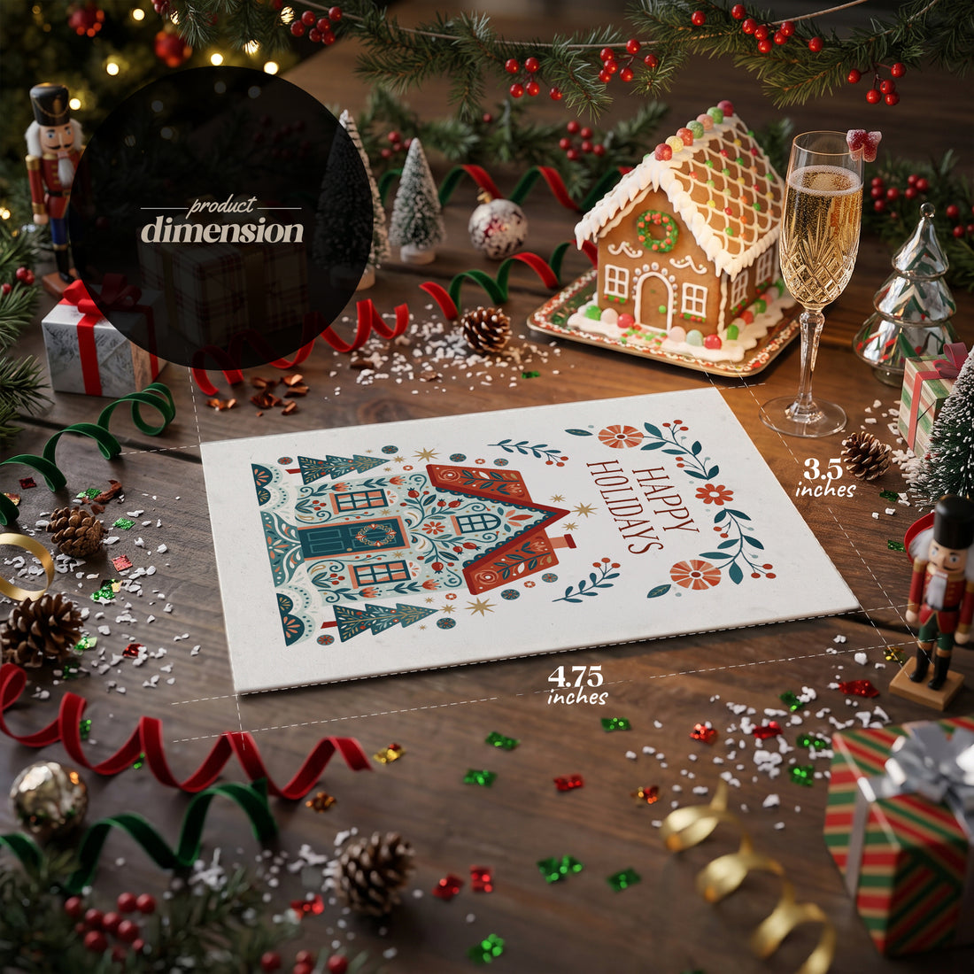 Bloom Illustrated Christmas Cards