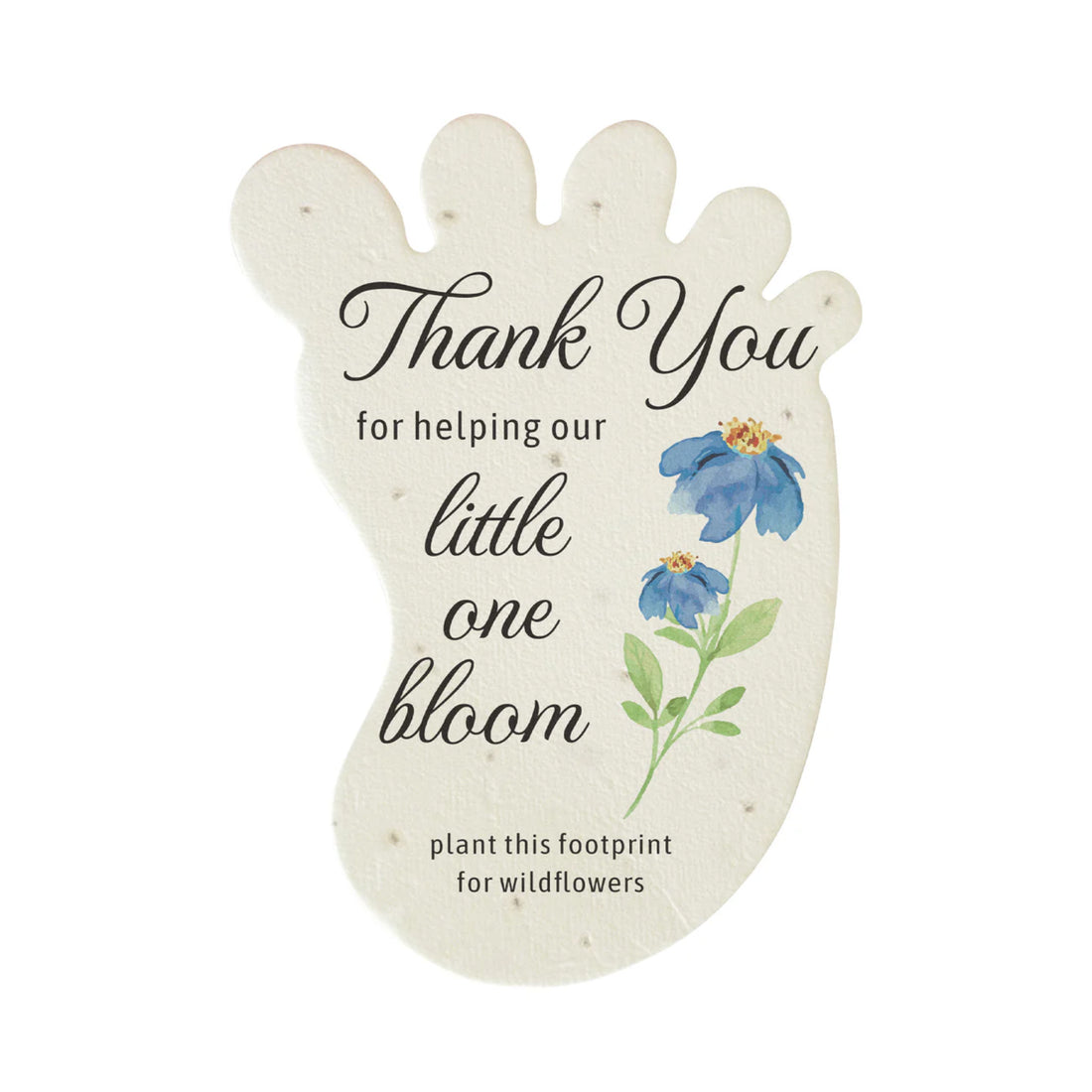 Bloom Footprint Favors