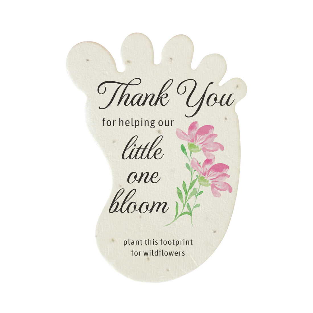 Bloom Footprint Favors