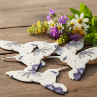 Celebration of Life Hummingbird Seed Paper Bundle – 48 Plantable Hummingbirds, 50 Planting Guides